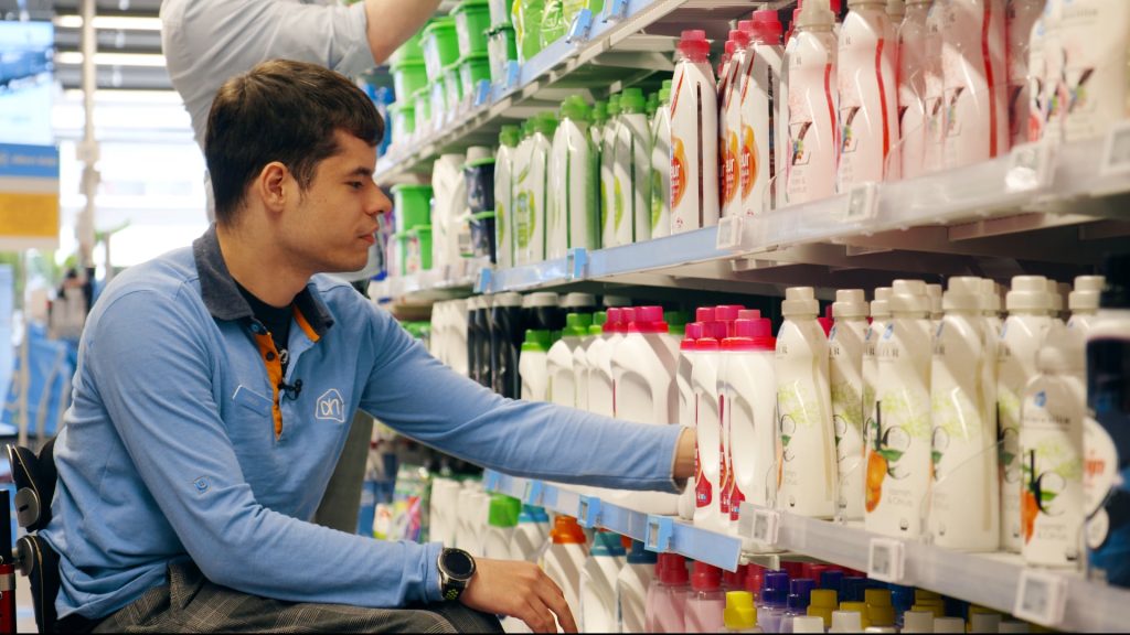 Foto van functiecreatie baan voor medewerker Samuel bij Albert Heijn XL Leiden
